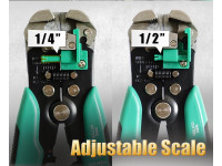 PROSKIT Alicate De Descarnar / Cravar 4 Em 1 210mm PROSKIT Alicate De Descarnar / Cravar 4 Em 1 210mm